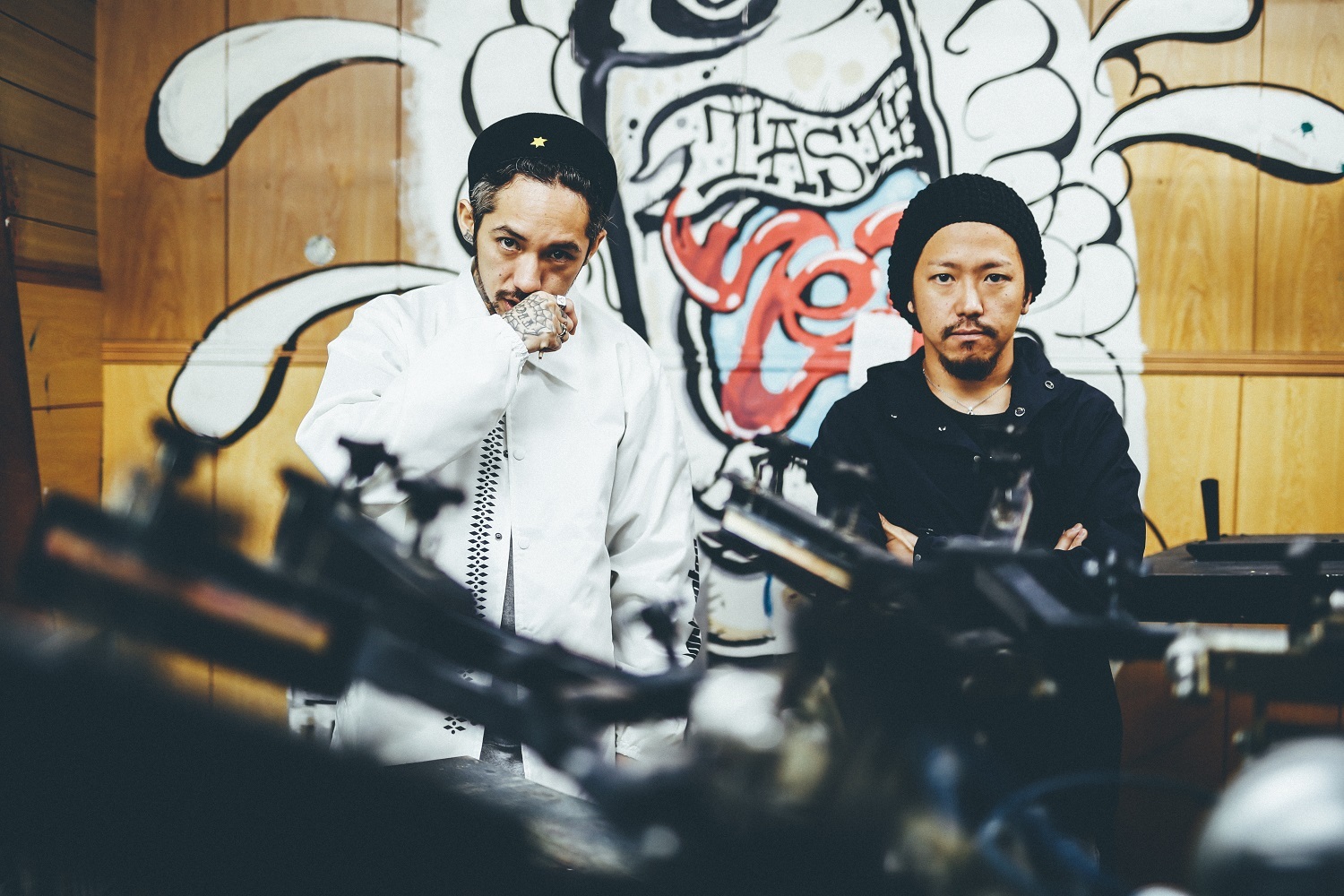 JESSE(RIZE、The BONEZ) × ｗ-shun(KNOCK OUT MONKEY) “バンドマン”で