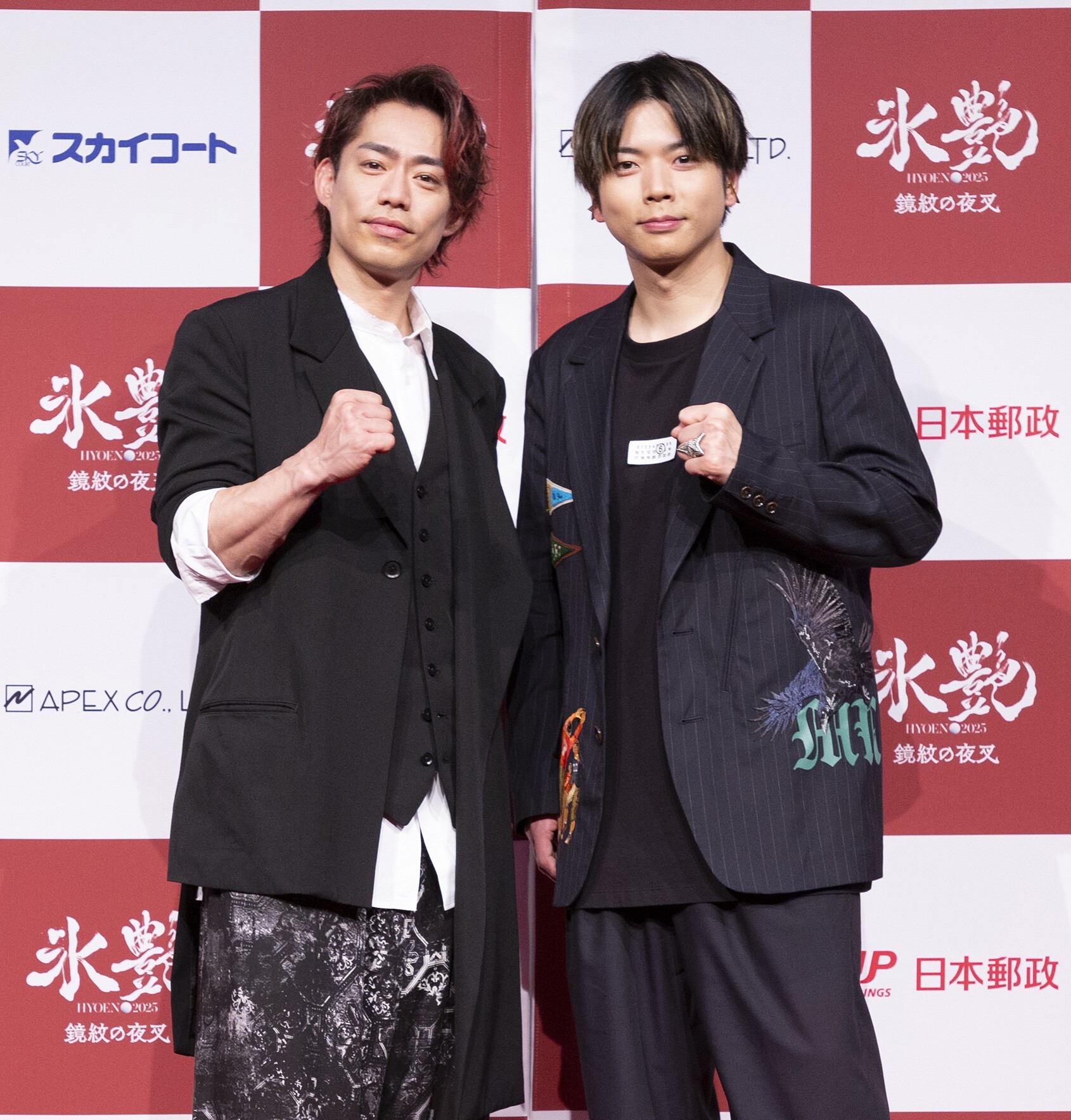 ダブル主演の高橋大輔（左）と増田貴久