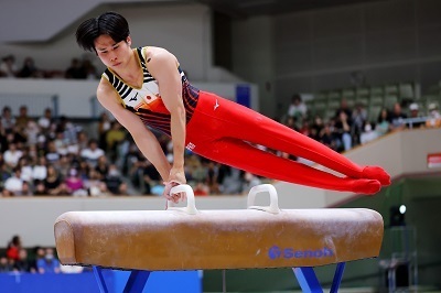 萱和磨選手 写真提供：日本体操協会