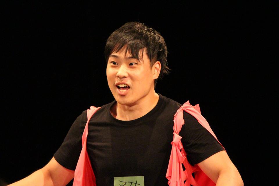 「Theatresports™」お稽古の様子 　写真提供：東京演劇大学連盟事務局