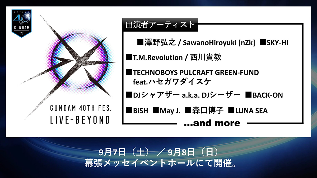 LIVE-BEYOND (C)創通・サンライズ