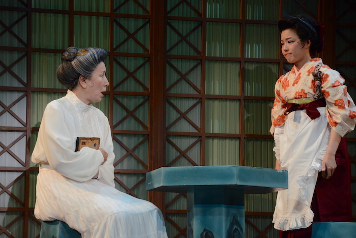 『土佐堀川 近代ニッポン―女性を花咲かせた女 広岡浅子の生涯』のゲネプロの様子