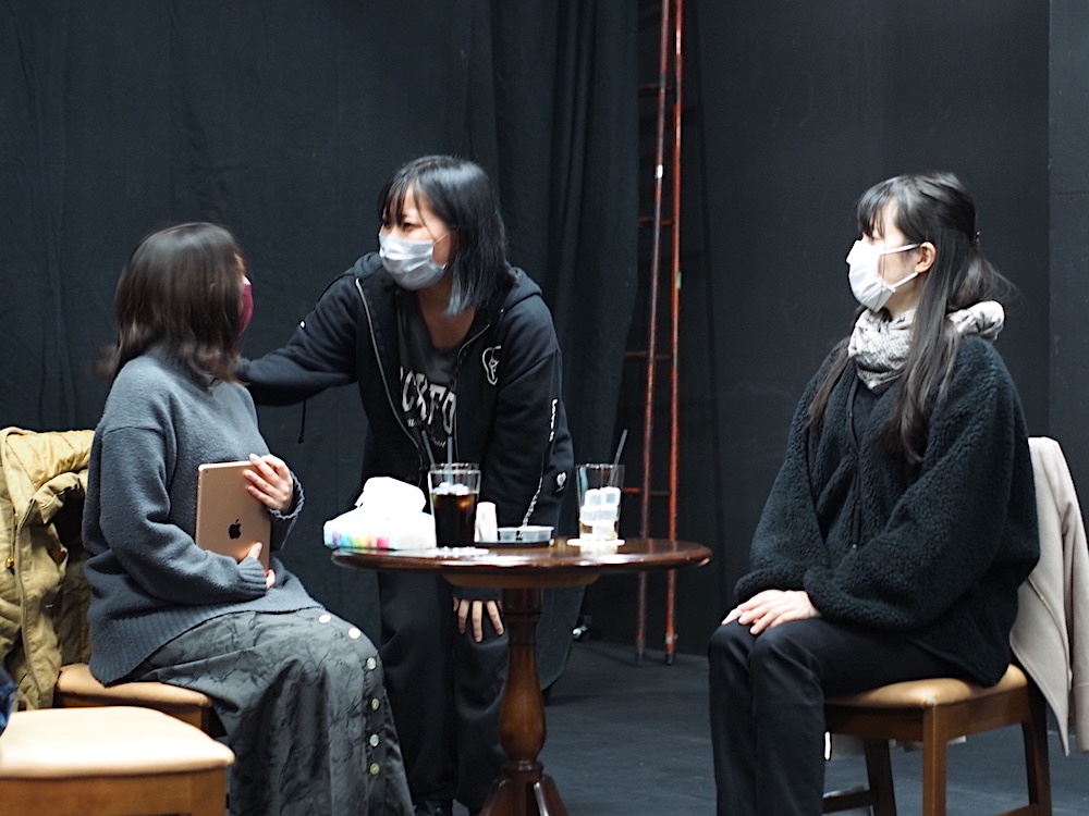 《がり組》演劇『インフィニティ今津』稽古風景より
