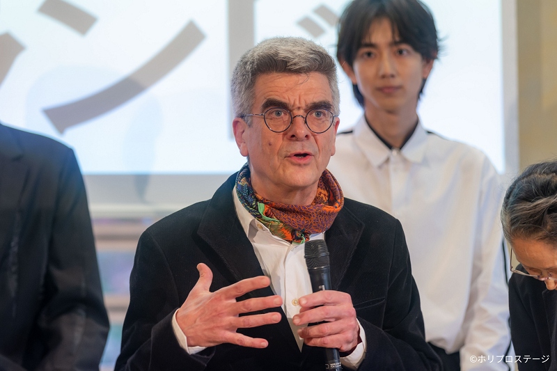 フィリップ・ドゥクフレ 　　　　　　撮影：山本春花