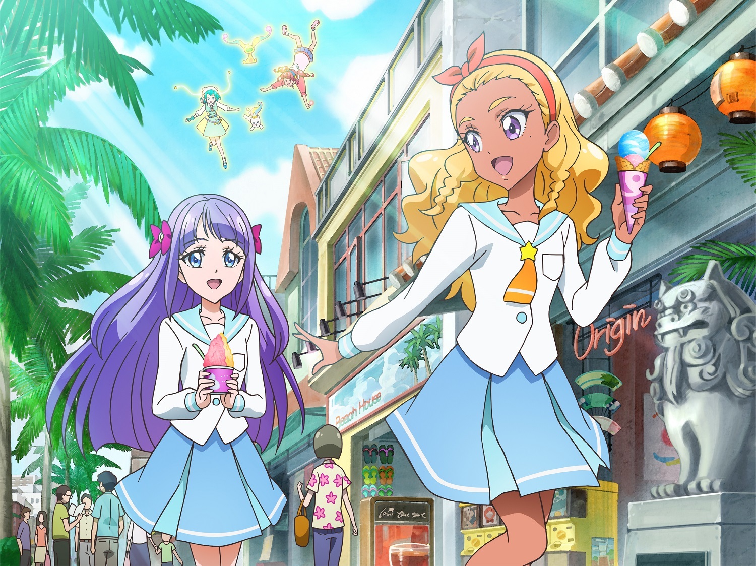 映画スター☆トゥインクルプリキュア 星のうたに想いをこめて』新スチール到着！ 気がつくとそこは“沖縄” | SPICE - エンタメ特化型情報メディア  スパイス