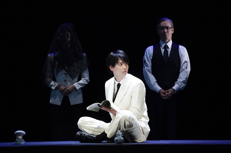 三島由紀夫生誕百年記念「近代能楽集」より朗読公演『邯鄲』 　　　　　　　　　　写真：友澤綾乃