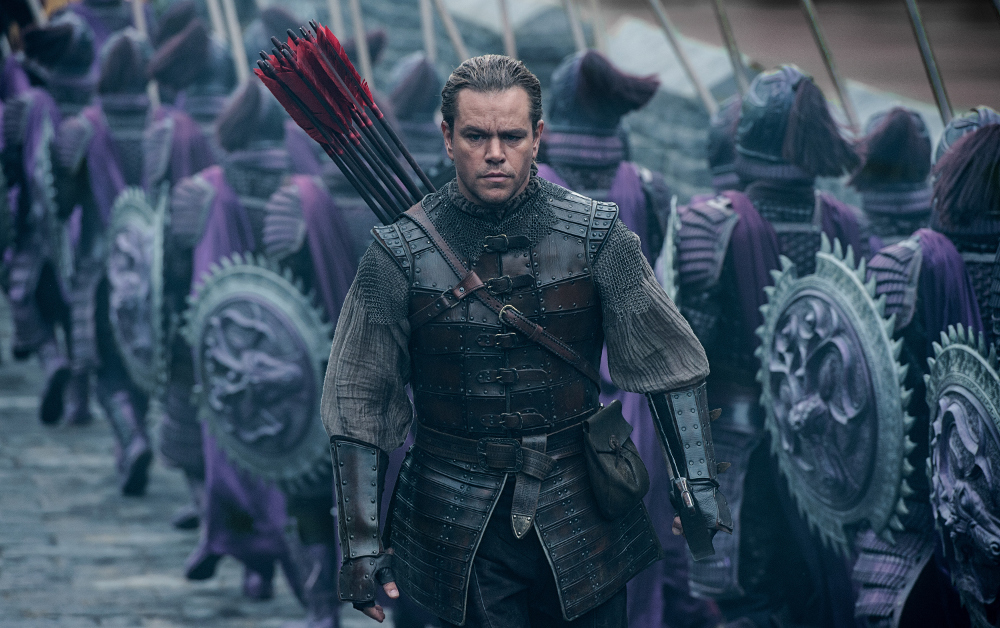 マット・デイモン演じる傭兵ウィリアム 映画『グレートウォール』 (C) Universal Pictures