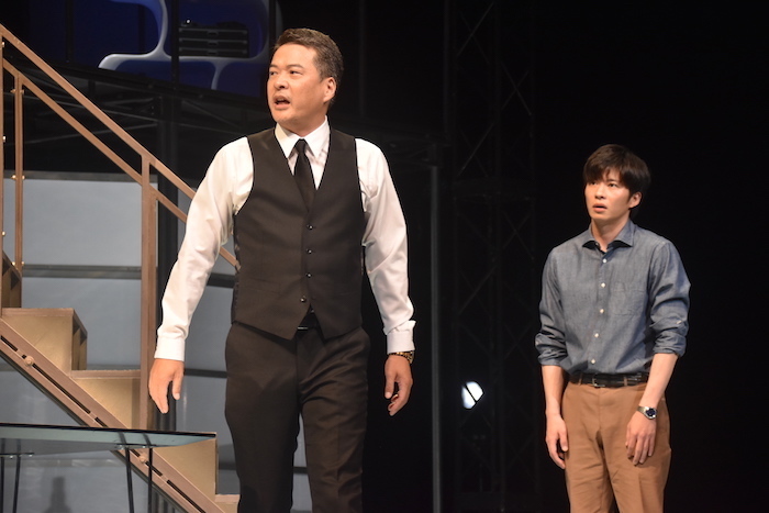 田中哲司 田中圭ら実力派俳優が熱演 サメと泳ぐ ゲネプロレポート Spice エンタメ特化型情報メディア スパイス