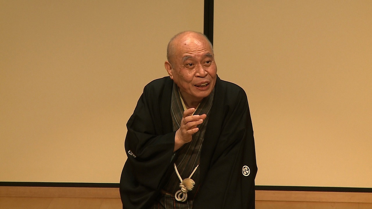 瀧川鯉昇「長屋の花見 あじさい」 　(C)衛星劇場