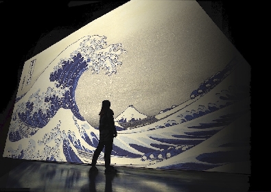 北斎、広重ら江戸時代の絵師による作品をデジタルアートで見せる『巨大映像で迫る五大絵師』　2021年夏に開催決定