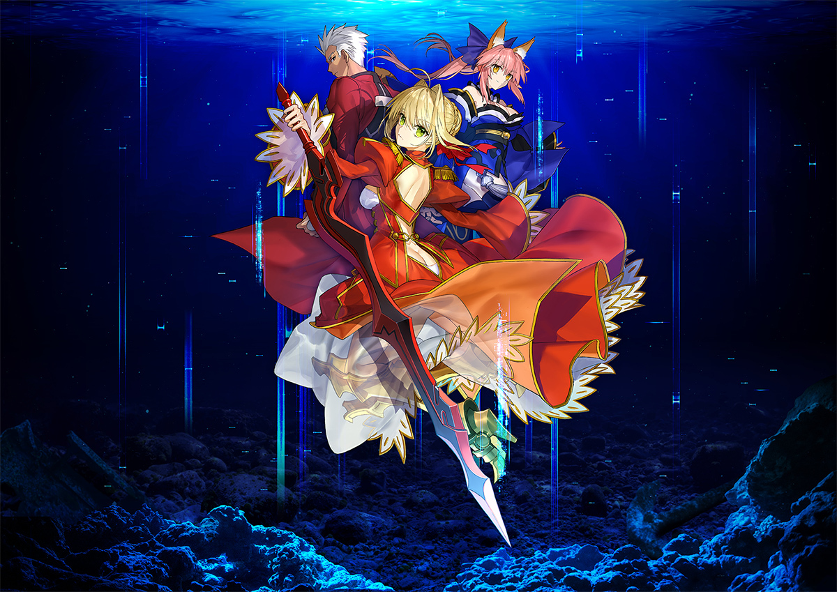 『Fate/EXTRA Record』キービジュアル (C)TYPE-MOON (C)TYPE-MOON studio BB All Rights Reserved.