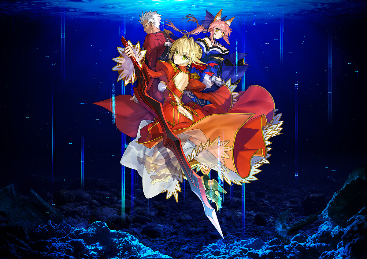 『Fate/EXTRA Record』キービジュアル