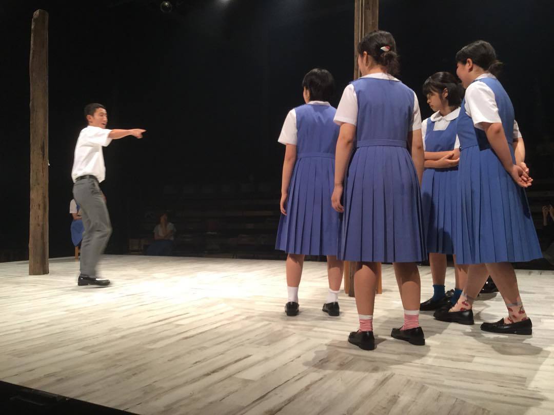 ままごと『わたしの星』稽古写真。