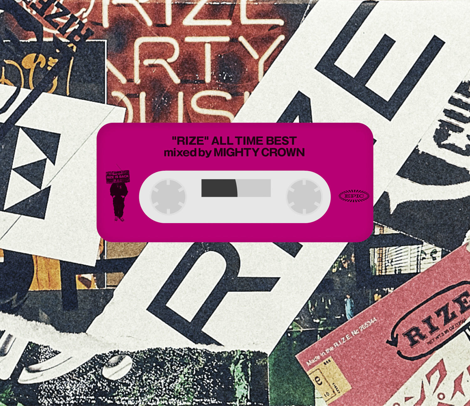 RIZE『ALL TIME BEST mixed by MIGHTY CROWN』完全生産限定盤