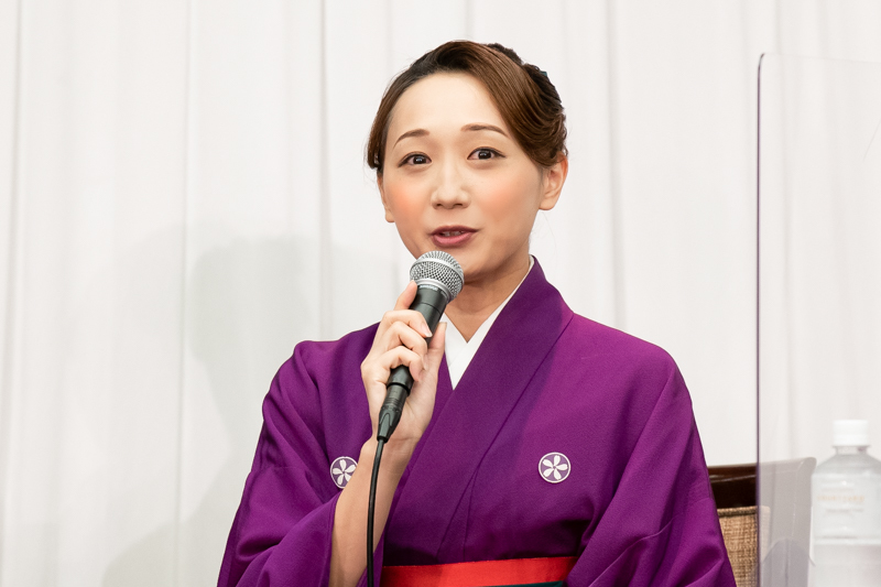 「ダンスが本当に好き」と語る舞美りら。大阪公演では踊りながら、日々「生きている！」と実感。