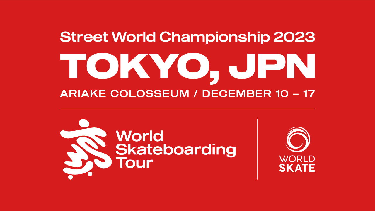 『ワールドスケートボード東京2023』は12月10日（日）から有明コロシアムで開催される