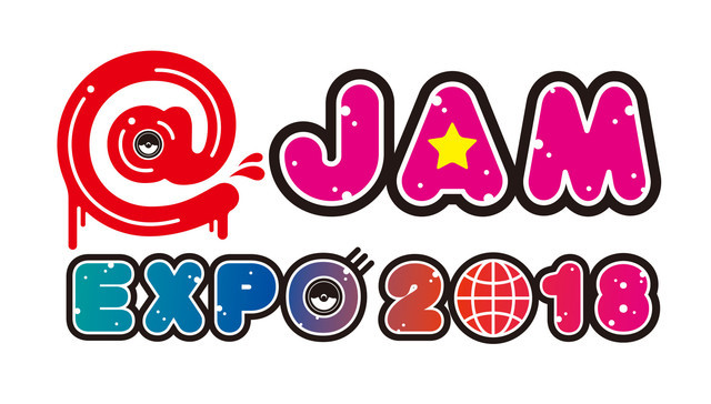 「@JAM EXPO 2018」ロゴ