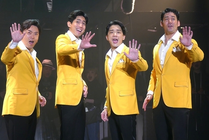 小林唯・spi・有澤樟太郎・飯田洋輔ならではの新しい「ザ・フォー・シーズンズ」が誕生～ミュージカル『ジャージー・ボーイズ』Team YELLOWゲネプロレポート