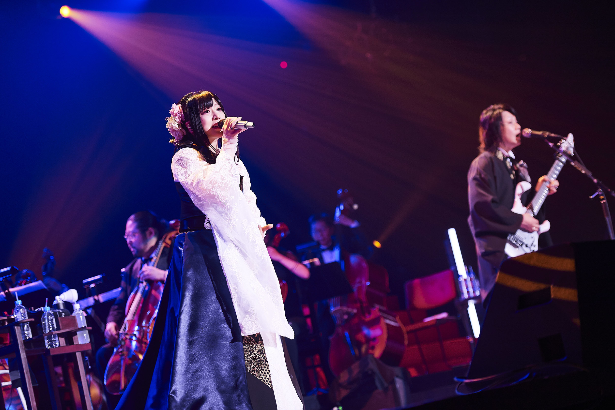 「和楽器バンド Premium Symphonic Night Vol.2 ライブ＆オーケストラ～ in 大阪城ホール 2020」  撮影＝KEIKO TANABE