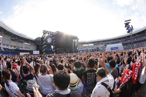 「SUMMER SONIC 2015」の様子。（写真提供：SUMMER SONIC）