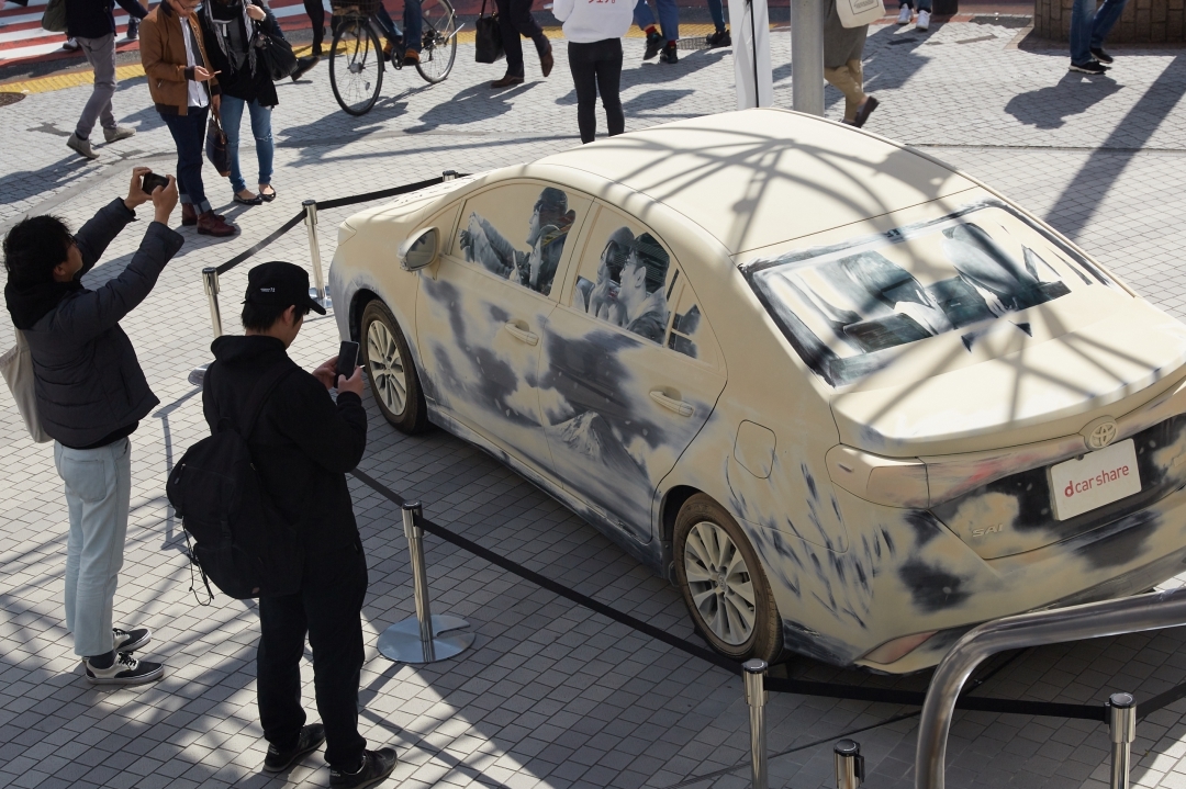 『dusty car（ホコリをかぶった愛車)』展示イベント