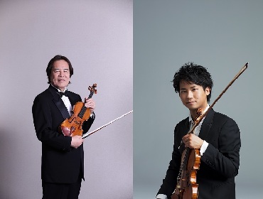 徳永二男×三浦文彰　日本を代表する２人のヴァイオリニストによるチャリティーコンサートが配信決定