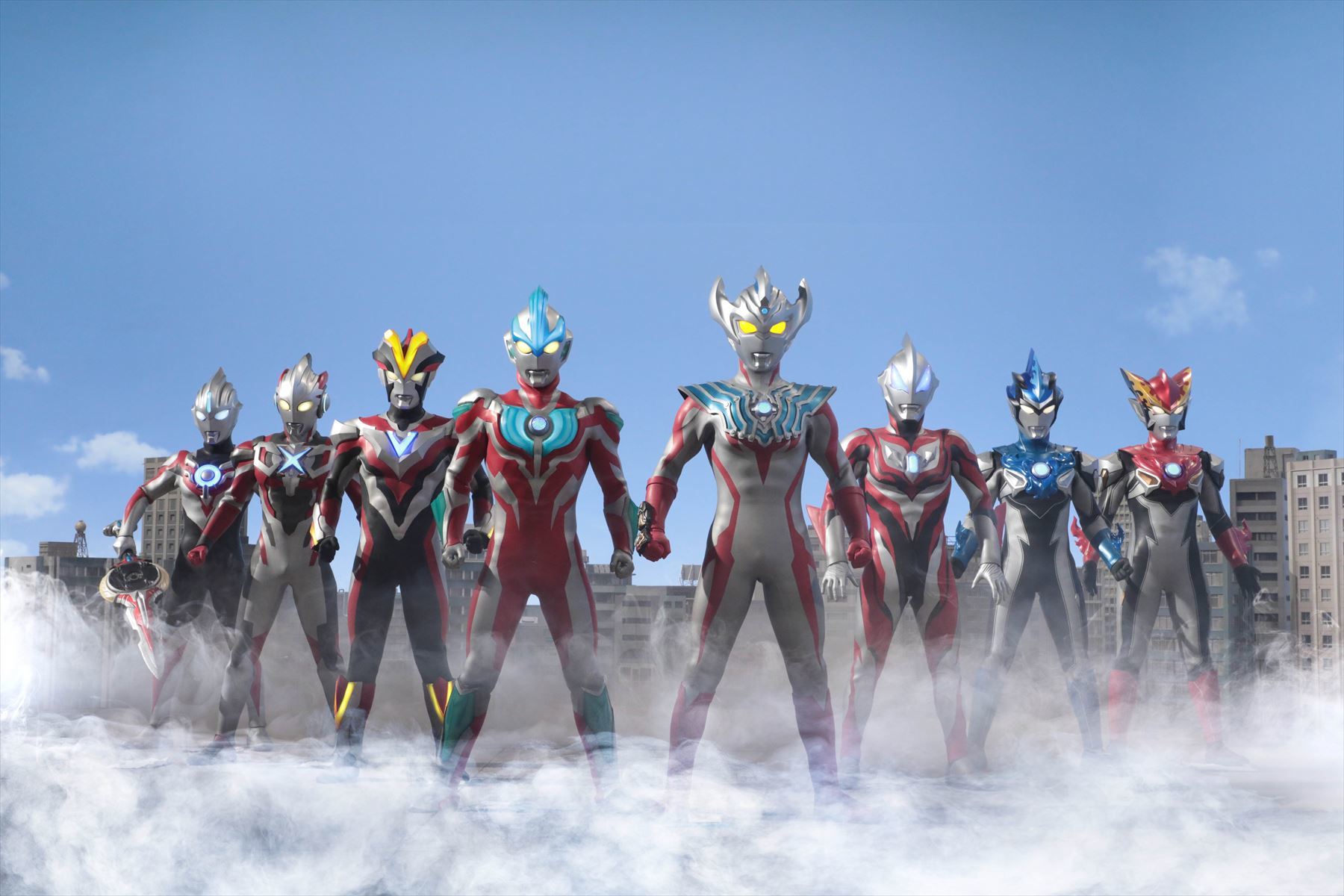 東京会場ではニュージェネからウルトラマンレイガ、ウルトラマンタロウ、ウルトラマントレギアが登場 (C)劇場版ウルトラマンタイガ製作委員会