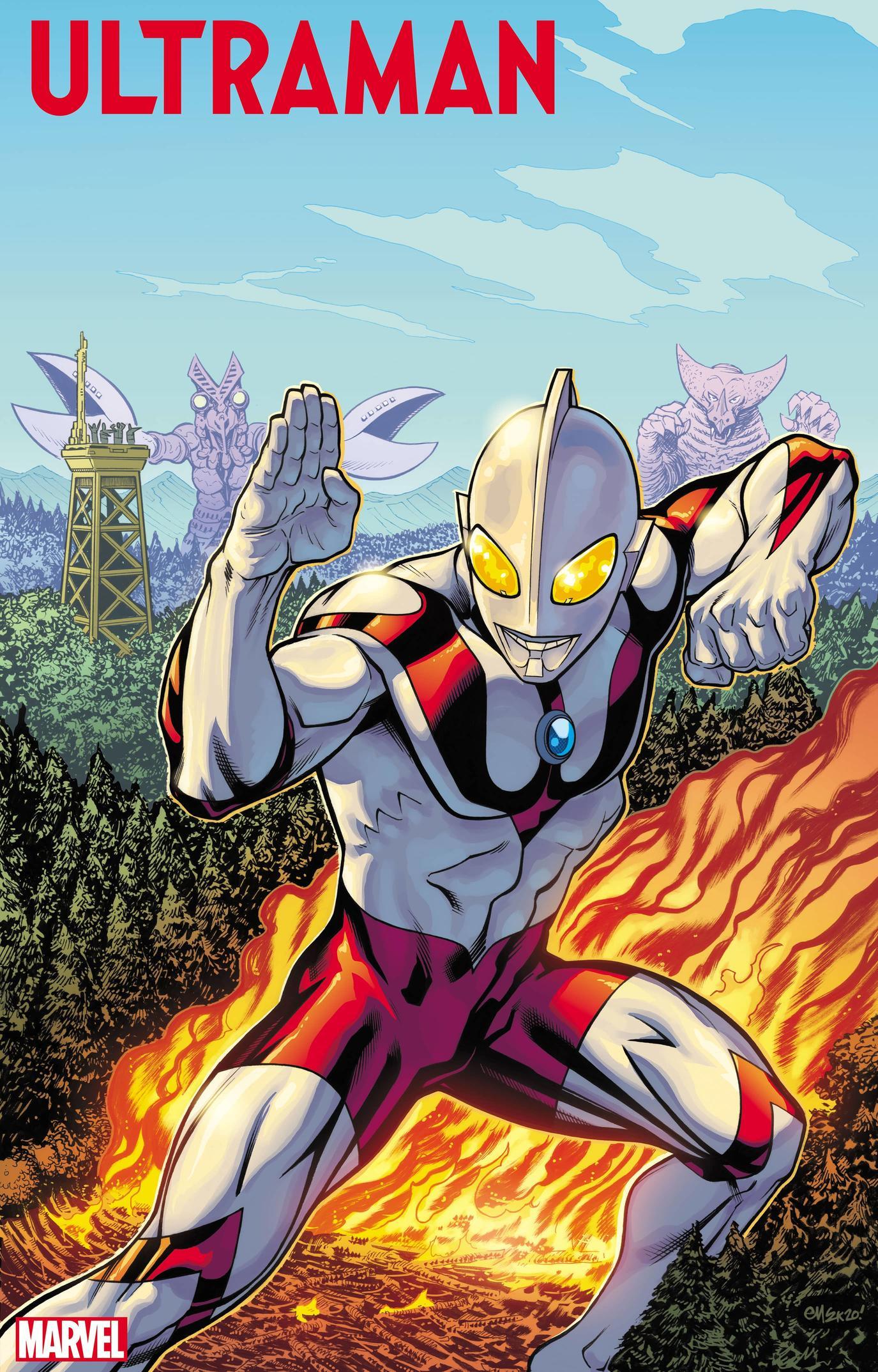 Ultraman artwork by Ed McGuinness and Matthew Wilson