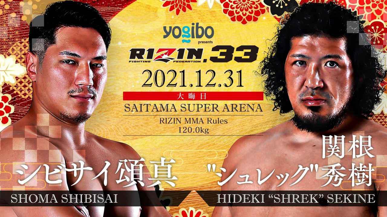 シビサイ頌真 vs. 関根“シュレック”秀樹