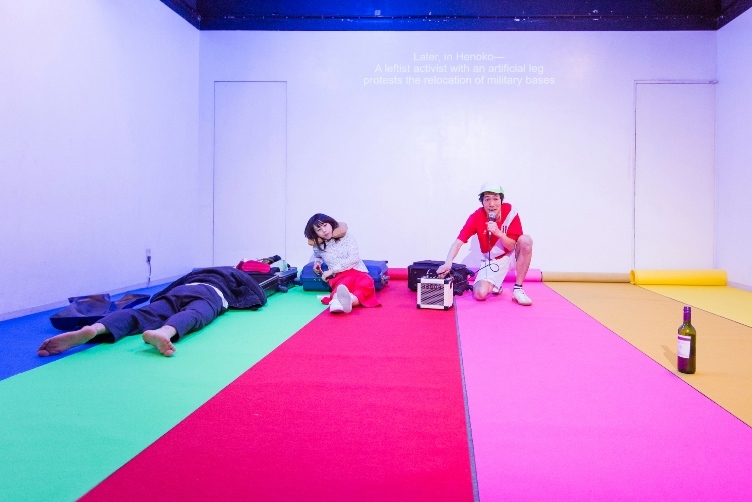 岡崎藝術座『+51 アビアシオン，サンボルハ』 2015  Photo by Yuta Fukitsuka