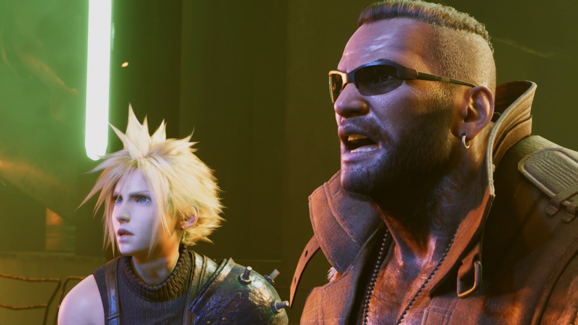 『FFVIIR』Trailerより (C)SQUARE ENIX CO., LTD. All Rights Reserved. CHARACTER DESIGN: TETSUYA NOMURA/ROBERTO FERRARI