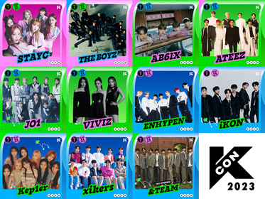 『KCON 2023 JAPAN』第1弾出演者としてATEEZ、ENHYPEN、JO1、Kep1erら11組を発表