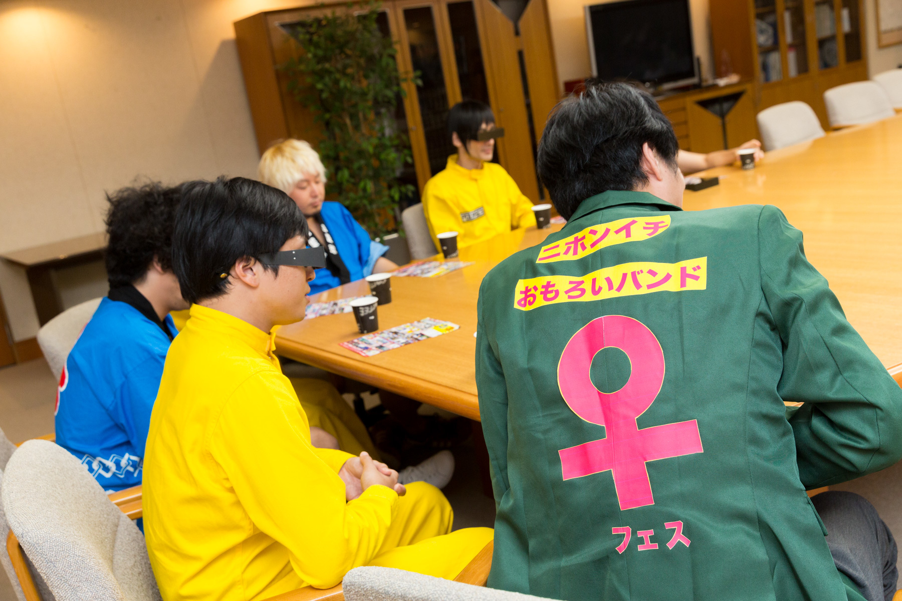 POLYSICS×四星球 撮影＝ 大久保啓二