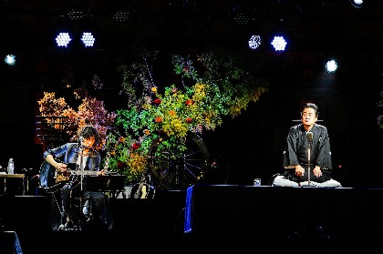 斉藤和義と立川談春が京都・平安神宮でコラボ ーー3500人が音楽と落語の融合に酔いしれる