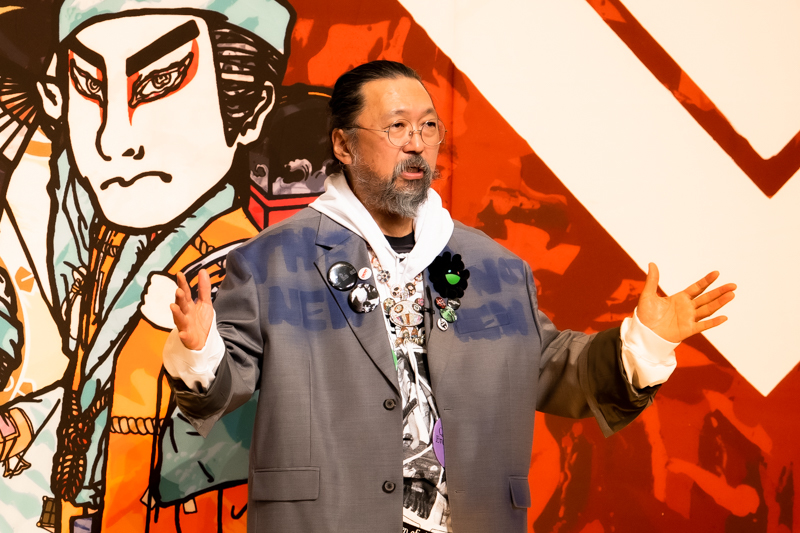 幅31 8ｍの團十郎白猿襲名祝幕 11月の歌舞伎座に登場 三池崇史が繋ぎ村上隆が描く現代の役者絵 Spice エンタメ特化型情報メディア スパイス