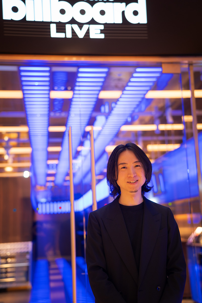 Billboard Live TOKYO アーティストリレーションズ・林 界人氏　写真提供＝Billboard Live