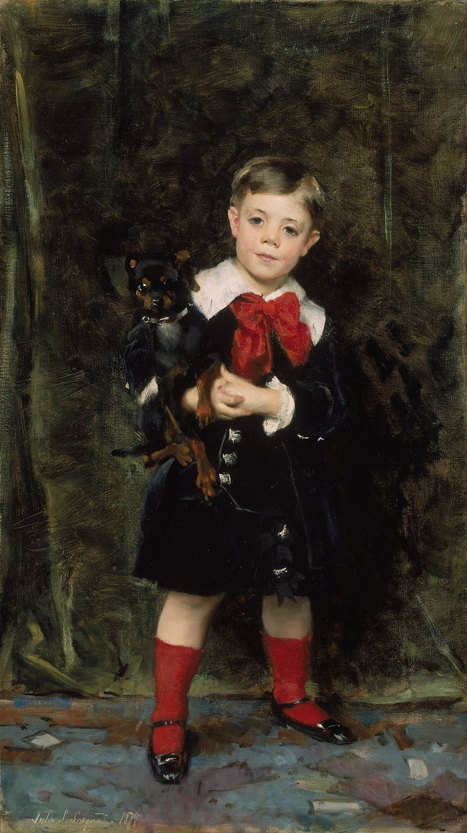 ジョン・シンガー・サージェント《ロベール・ド・セヴリュー》1879年　84.4cm x 47.9cm　油彩、カンヴァス