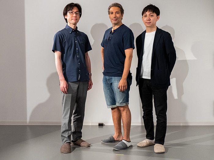 左より　増田達斗、イスラエル・ガルバン、片山柊　(C)Naoshi Hatori