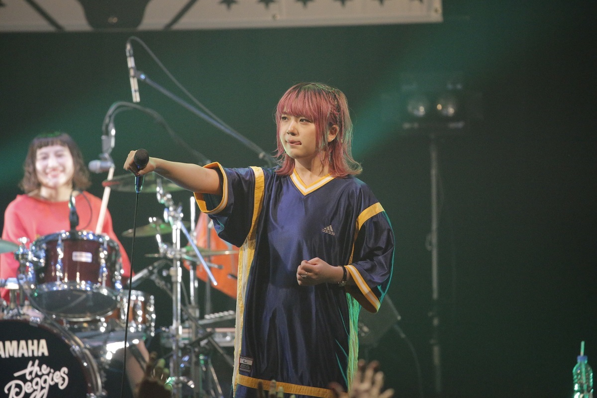 the peggies 撮影＝Wataru Nishida(WATAROCK) 、Amiri Kawabe(WATAROCK)