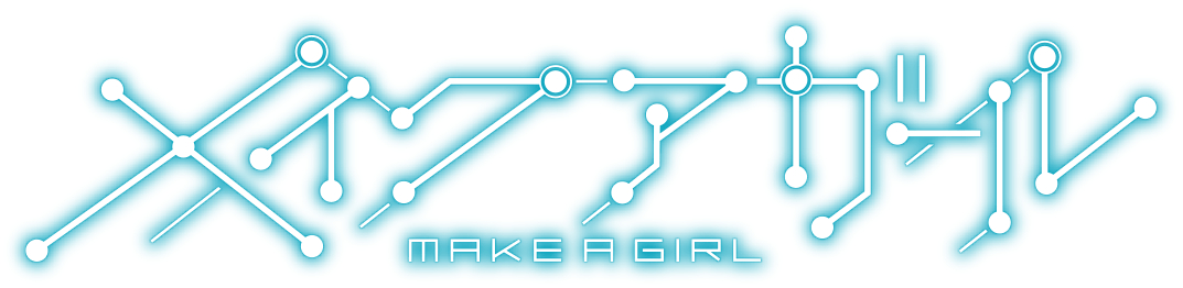 『メイク ア ガール ／ MAKE A GIRL』ロゴ (C)︎2022 安田現象/Xenotoon