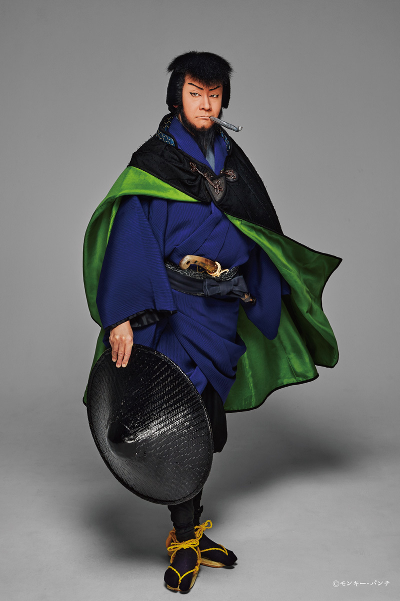 市川笑三郎（次元大介）(C)モンキー・パンチ