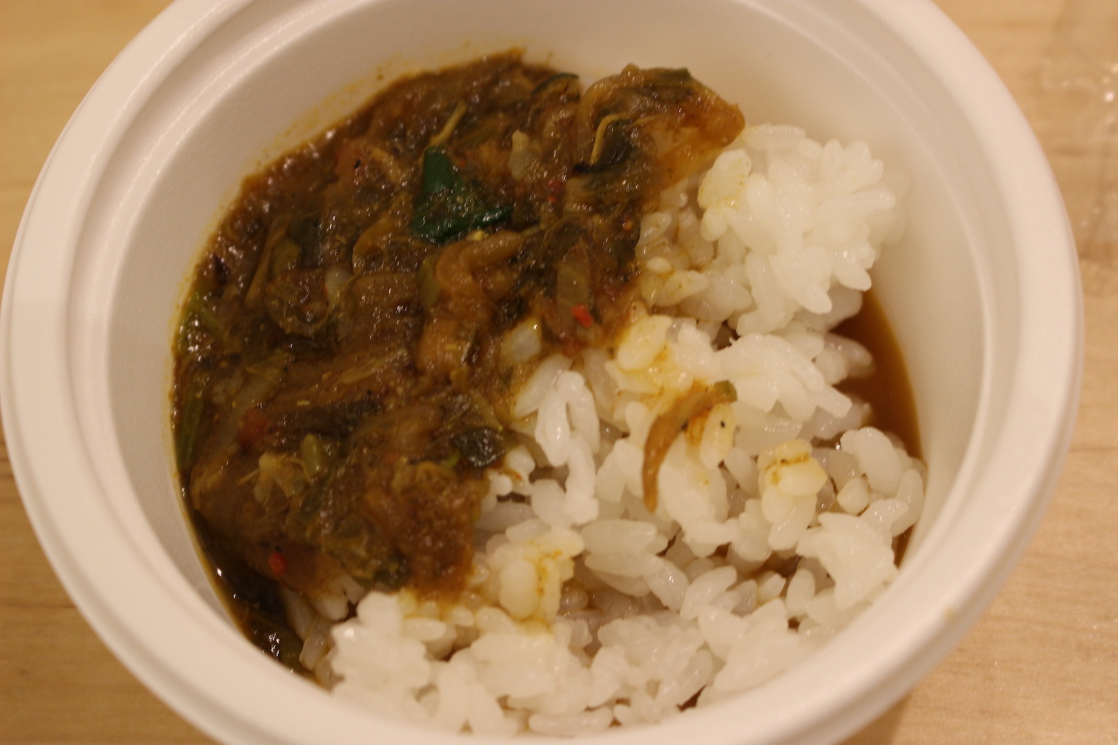 Asian kitchen cafe 百福「コラーゲン尽くし！あんこう出汁のフカヒレカレー」