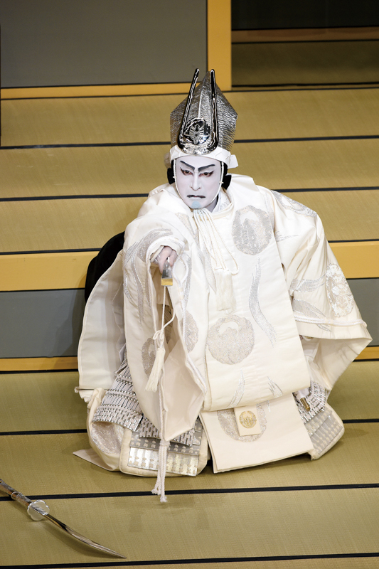 『義経千本桜 渡海屋・大物浦』（H29.3歌舞伎座）銀平実は知盛＝片岡仁左衛門