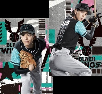 BLACK WINGS 選手 ランダム野球カード(全34種)　300円 (選手は選べません)