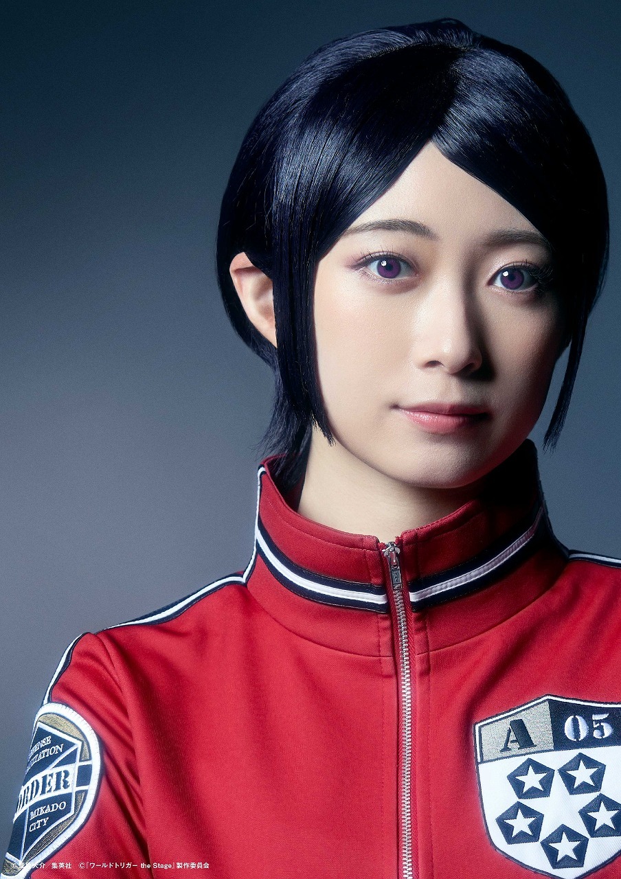 木虎 藍 役 河内美里             　　  (C)葦原大介／集英社 (C)『ワールドトリガー the Stage』製作委員会