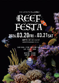 兵庫・神戸に“マリンアクアリウムの祭典”が初上陸　『REEF FESTA 2026 春 IN 神戸』開催が決定