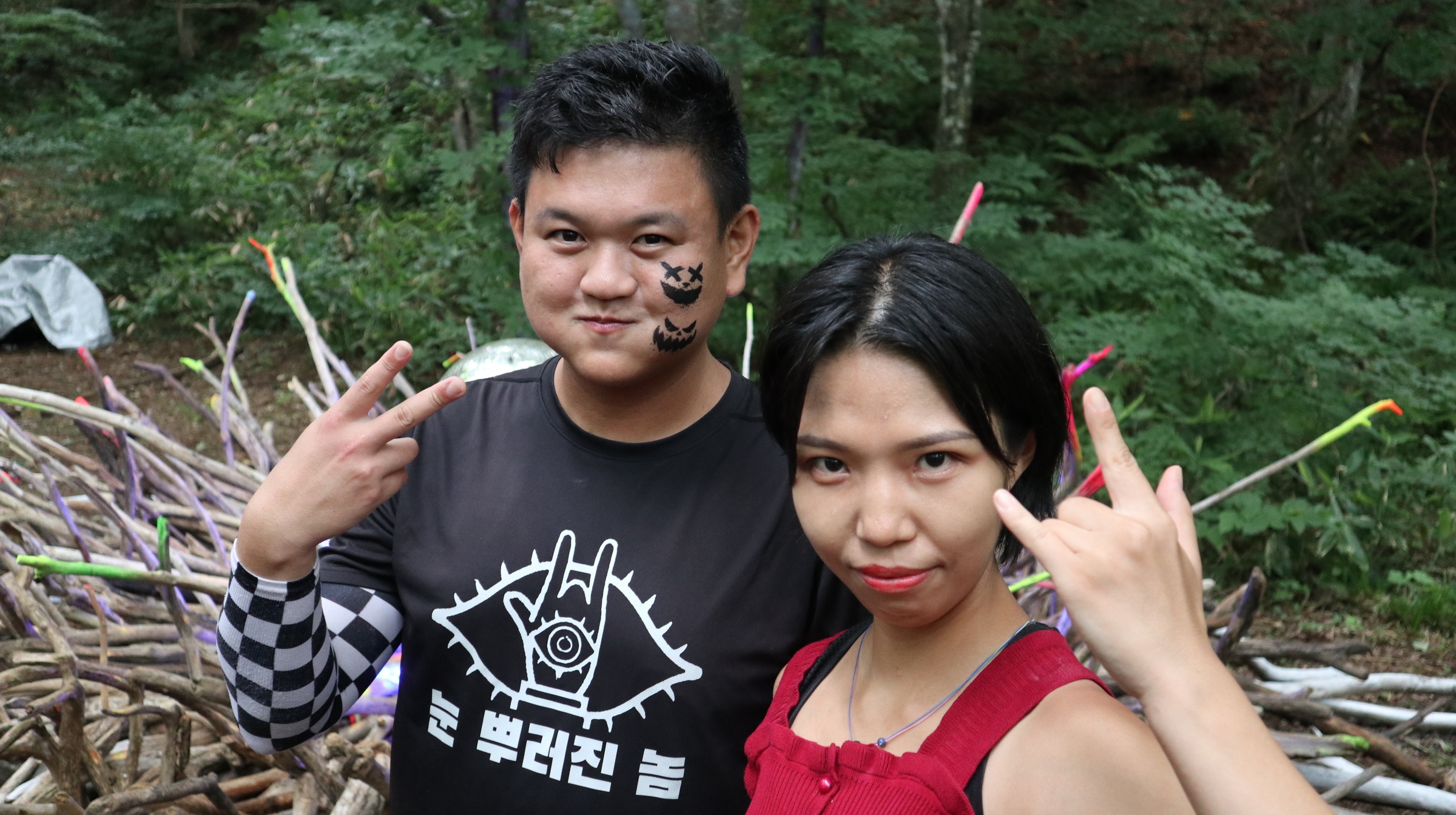 Hiyon and Donghyun from South Korea