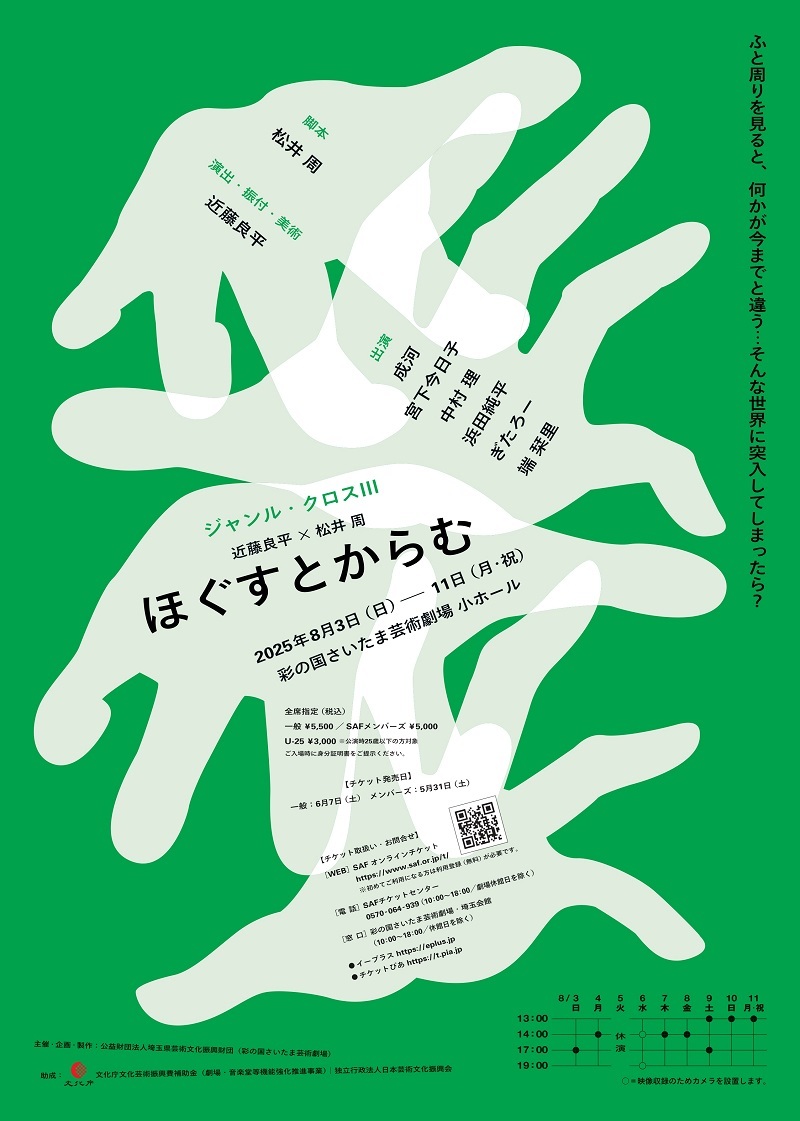 ジャンル・クロスⅢ 近藤良平×松井周『ほぐすとからむ』