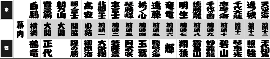 貴景勝は東の正大関に