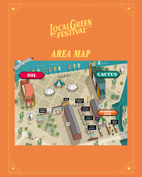 LOCALGREEN FESTIVAL’25 エリアマップ公開